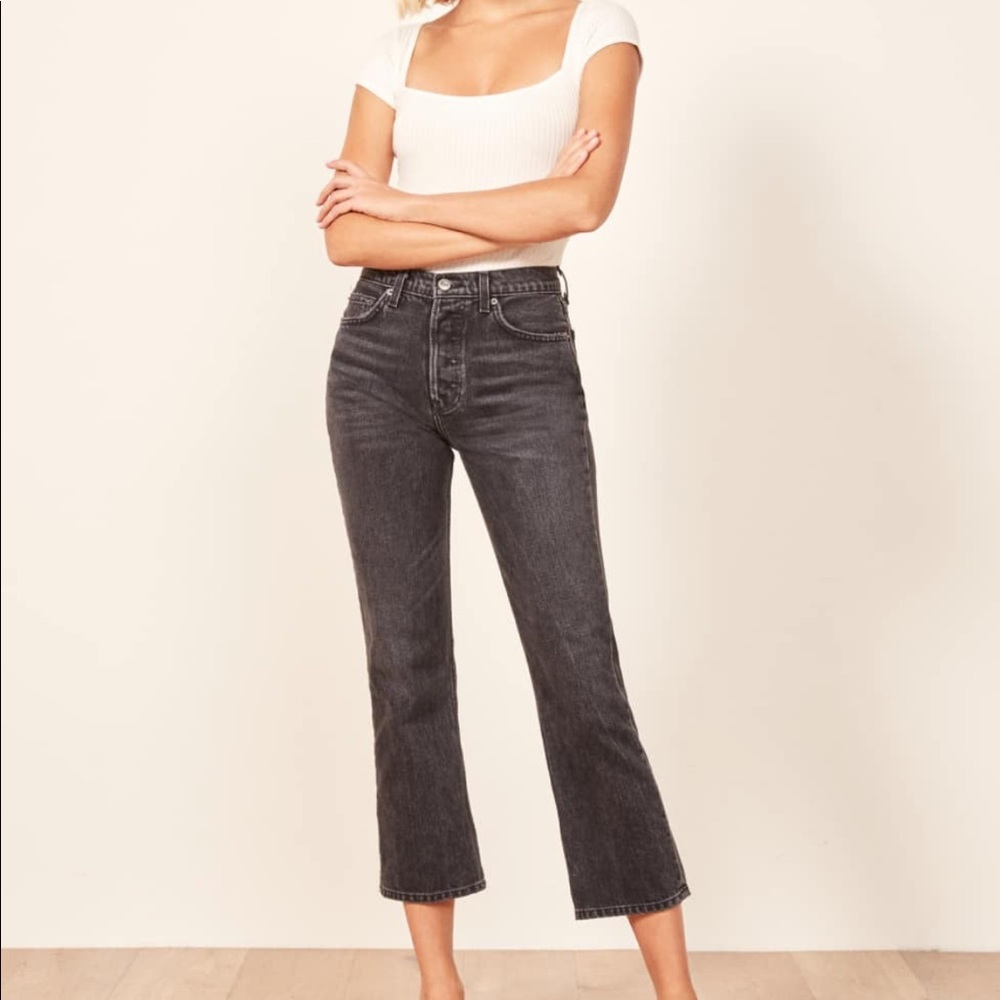 Reformation Jordi Kick Flare Jeans